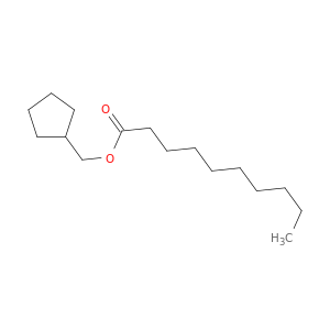 Decanoic acid, cyclopentylmethyl ester