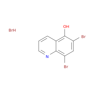 5-Quinolinol, 6,8-dibromo-, hydrobromide