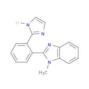 1H-Benzimidazole, 2-[2-(1H-imidazol-2-yl)phenyl]-1-methyl-