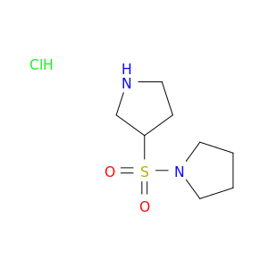 3-(pyrrolidine-1-sulfonyl)pyrrolidine hydrochloride