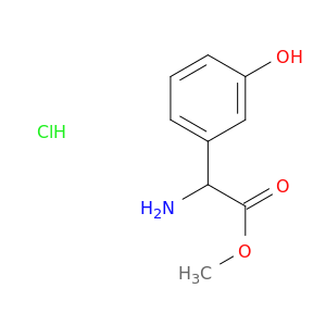 2-氨基-2-(3-羟基苯基)乙酸甲酯盐酸盐
