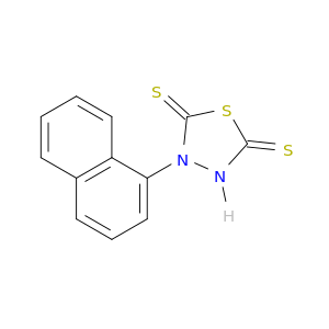 1,3,4-Thiadiazolidine-2,5-dithione, 3-(naphthalenyl)-