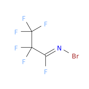 Propanimidoyl fluoride, N-bromo-2,2,3,3,3-pentafluoro-, (Z)-
