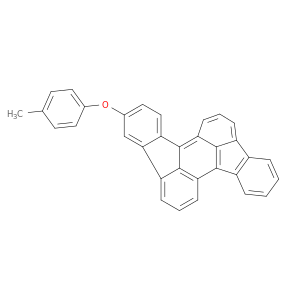 Rubicene, 5-(4-methylphenoxy)-