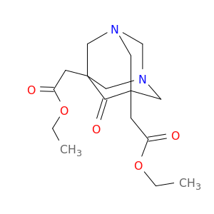 1,3-Diazatricyclo[3.3.1.13,7]decane-5,7-diaceticacid, 6-oxo-, 5,7-diethyl ester