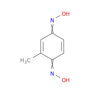 2,5-Cyclohexadiene-1,4-dione, 2-methyl-, dioxime