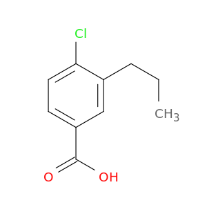 4-chloro-3-propylbenzoic Acid