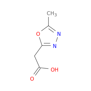 2-(5-Methyl-1,3,4-oxadiazol-2-yl)acetic acid