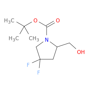 tert-Butyl 4,4-difluoro-2-(hydroxymethyl)pyrrolidine-1-carboxylate