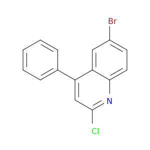Quinoline, 6-bromo-2-chloro-4-phenyl-