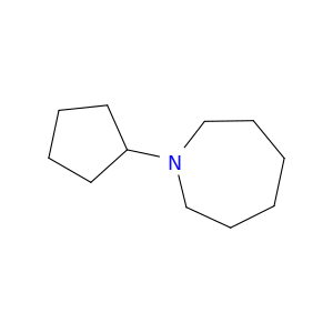 1H-Azepine, 1-cyclopentylhexahydro-