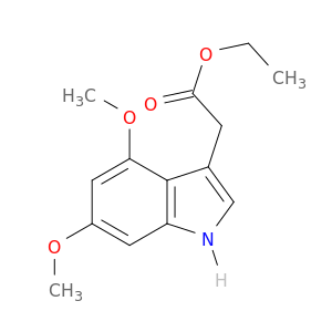 1H-Indole-3-acetic acid, 4,6-dimethoxy-, ethyl ester
