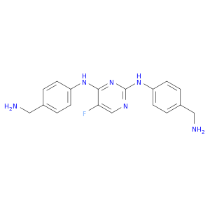 2,4-Pyrimidinediamine, N,N'-bis[4-(aminomethyl)phenyl]-5-fluoro-