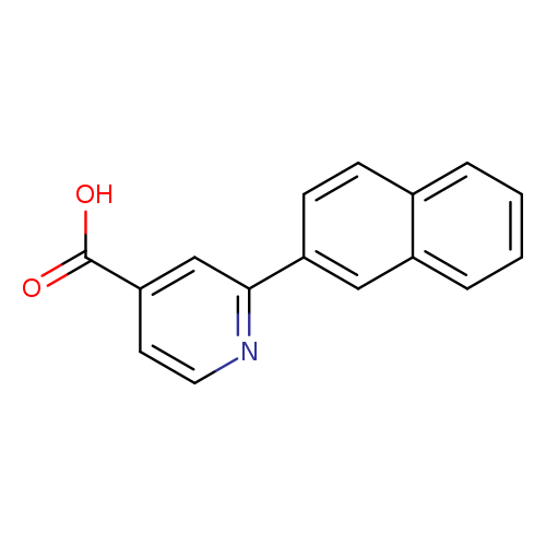 4-Pyridinecarboxylic acid, 2-(2-naphthalenyl)-