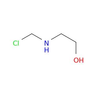 Ethanol, 2-(chloromethylamino)-