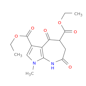 DIETHYL 1-METHYL-4,7-DIOXO-1,4,5,6,7,8-HEXAHYDROPYRROLO[2,3-B]AZEPINE-3,5-DICARBOXYLATE