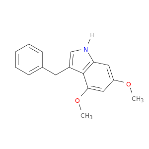 1H-Indole, 4,6-dimethoxy-3-(phenylmethyl)-