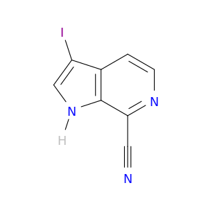 3-Iodo-7-cyano-6-azaindole