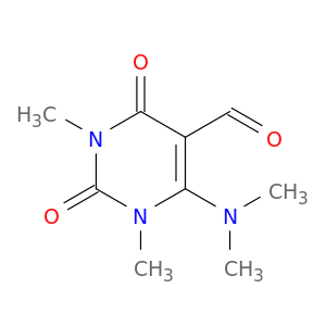 6-(Dimethylamino)-1,3-dimethyl-2,4-dioxo-1,2,3,4-tetrahydropyrimidine-5-carbaldehyde
