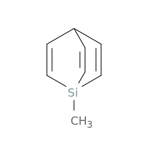 1-Silabicyclo[2.2.2]octa-2,5,7-triene, 1-methyl-