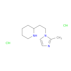 2-(2-(2-Methyl-1H-imidazol-1-yl)ethyl)piperidine dihydrochloride