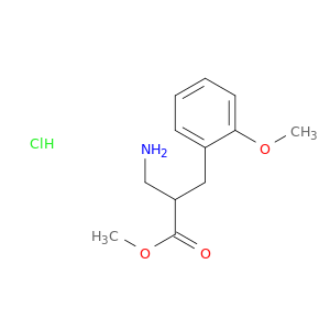 methyl 3-amino-2-[(2-methoxyphenyl)methyl]propanoate hydrochloride