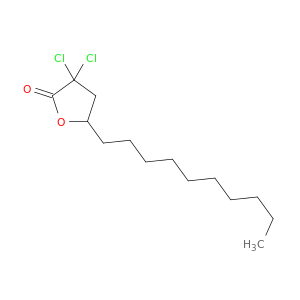 2(3H)-Furanone, 3,3-dichloro-5-decyldihydro-