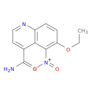 4-Quinolinecarbothioamide, 6-ethoxy-5-nitro-