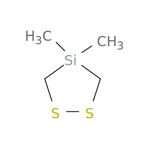 1,2-Dithia-4-silacyclopentane, 4,4-dimethyl-