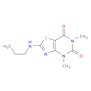 Thiazolo[4,5-d]pyrimidine-5,7(4H,6H)-dione,4,6-dimethyl-2-(propylamino)-