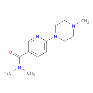 N,N-DIMETHYL-6-(4-METHYLPIPERAZIN-1-YL)PYRIDINE-3-CARBOXAMIDE