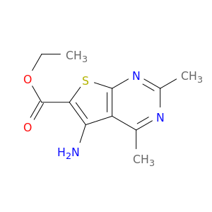 Ethyl 5-Amino-2,4-dimethylthieno[2,3-d]pyrimidine-6-carboxylate