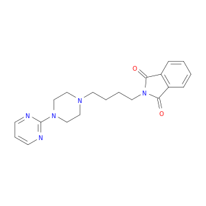 2-[4-[4-(2-嘧啶基)-1-哌嗪基]丁基]-1H-异吲哚-1,3(2H)-二氧乙烯