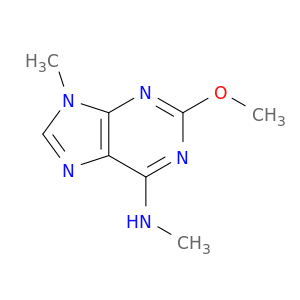 9H-Purin-6-amine, 2-methoxy-N,9-dimethyl-