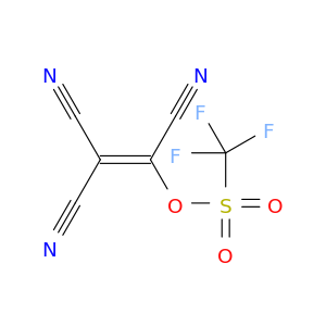 Methanesulfonic acid, trifluoro-, tricyanoethenyl ester