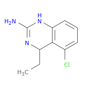 2-Quinazolinamine, 5-chloro-4-ethyl-1,4-dihydro-