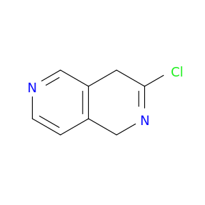 2,6-Naphthyridine, 3-chloro-1,4-dihydro-