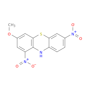 10H-Phenothiazine, 3-methoxy-1,7-dinitro-