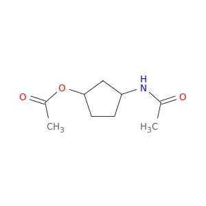 Acetamide,N-[3-(acetyloxy)cyclopentyl]-