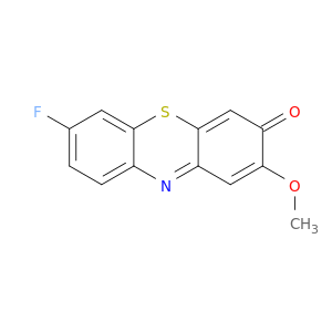 3H-Phenothiazin-3-one, 7-fluoro-2-methoxy-