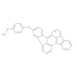 Rubicene, 5-(4-methoxyphenoxy)-
