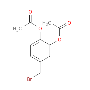 4-(溴甲基)-1,2-亚苯基二乙酸酯