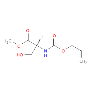 Allyloxycarbonyl-L-serine methyl ester