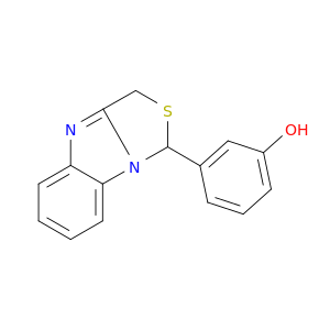 Phenol,3-(1H,3H-thiazolo[3,4-a]benzimidazol-1-yl)-