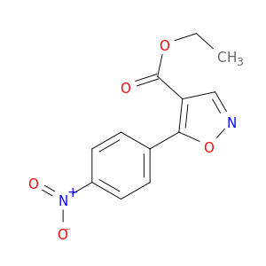 4-Isoxazolecarboxylicacid, 5-(4-nitrophenyl)-, ethyl ester
