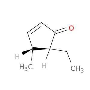 2-Cyclopenten-1-one, 5-ethyl-4-methyl-, trans-