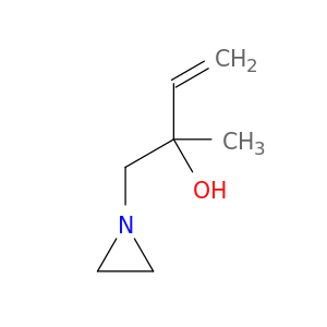 1-(aziridin-1-yl)-2-methylbut-3-en-2-ol