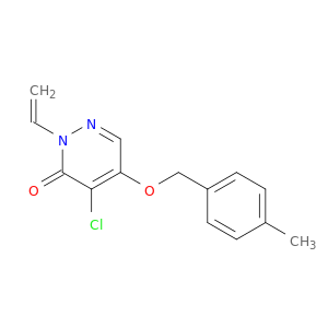 3(2H)-Pyridazinone, 4-chloro-2-ethenyl-5-[(4-methylphenyl)methoxy]-