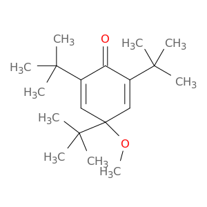2,5-Cyclohexadien-1-one, 2,4,6-tris(1,1-dimethylethyl)-4-methoxy-