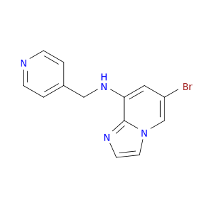 Imidazo[1,2-a]pyridin-8-amine, 6-bromo-N-(4-pyridinylmethyl)-
